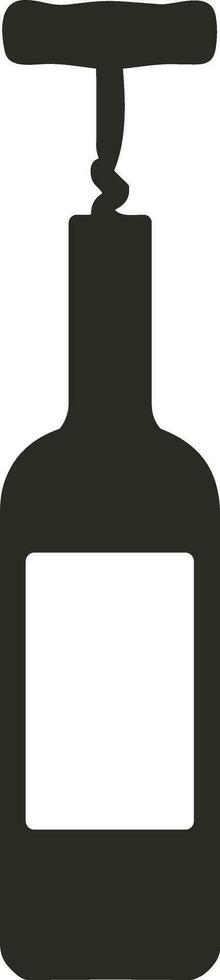 Bottle drink icon symbol vector image. Illustration of the drink water bottle glass design image