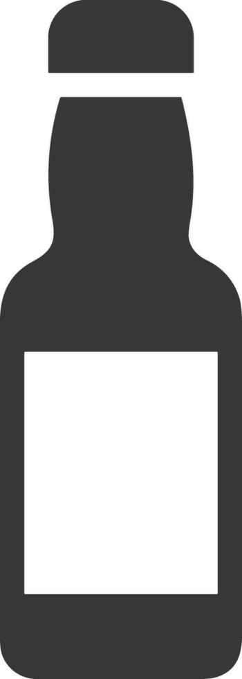 Bottle drink icon symbol vector image. Illustration of the drink water bottle glass design image