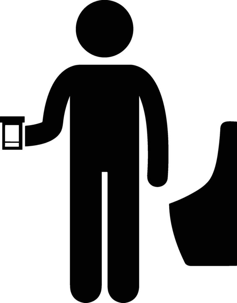 Bottle drink icon symbol vector image. Illustration of the drink water bottle glass design image