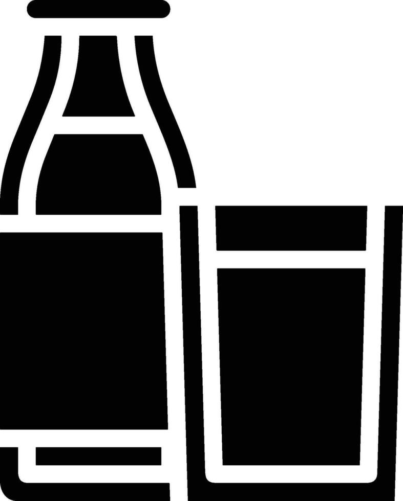 Bottle drink icon symbol vector image. Illustration of the drink water bottle glass design image