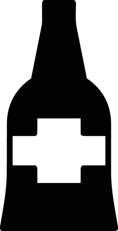 Bottle drink icon symbol vector image. Illustration of the drink water bottle glass design image