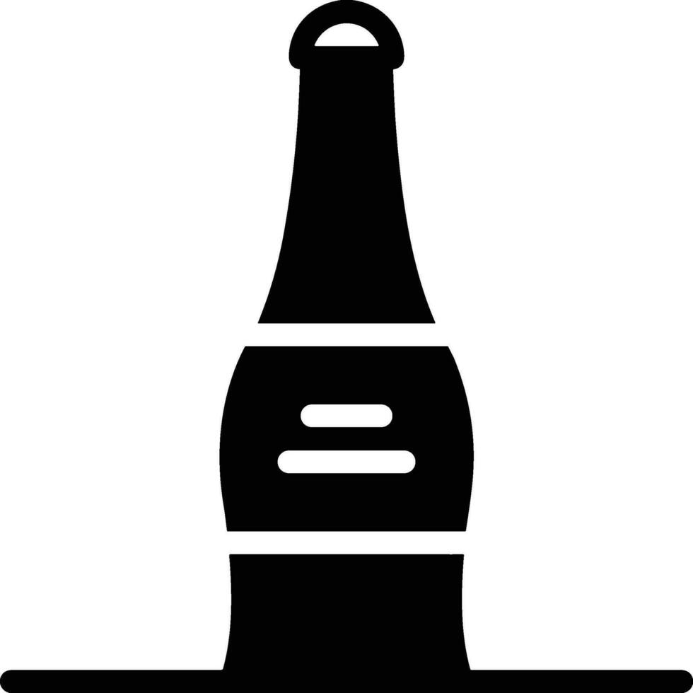 Bottle drink icon symbol vector image. Illustration of the drink water bottle glass design image