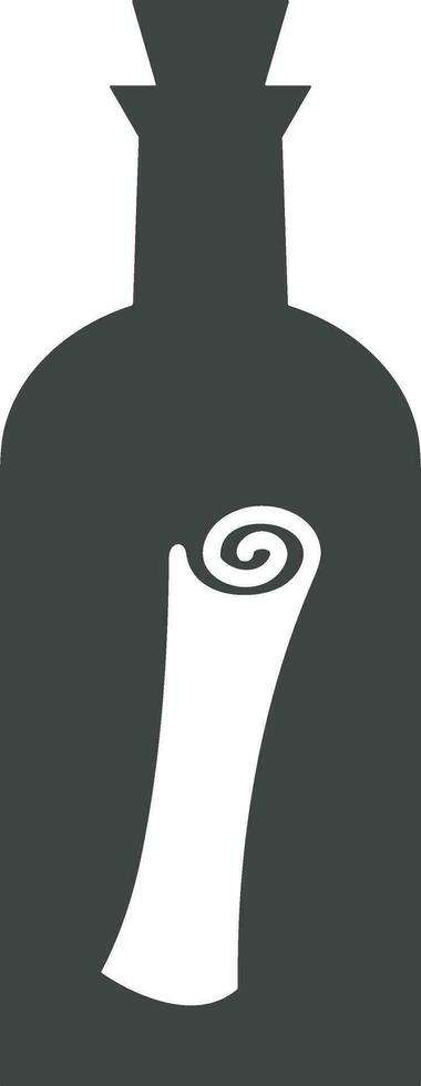 Bottle drink icon symbol vector image. Illustration of the drink water bottle glass design image
