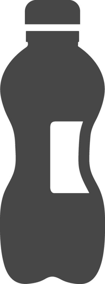 Bottle drink icon symbol vector image. Illustration of the drink water bottle glass design image