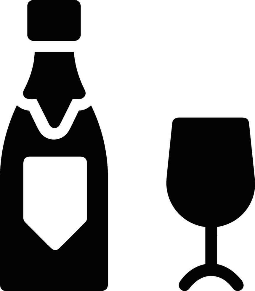 Bottle drink icon symbol vector image. Illustration of the drink water bottle glass design image