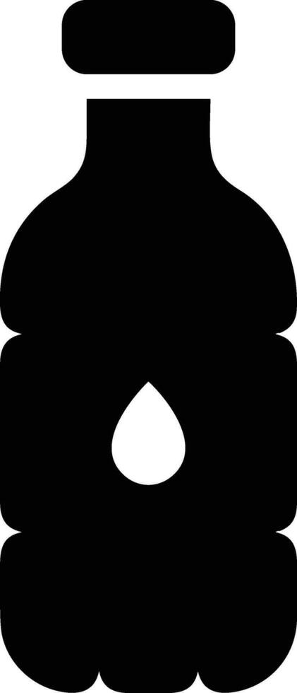 Bottle drink icon symbol vector image. Illustration of the drink water bottle glass design image