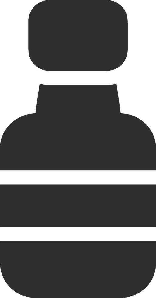 Bottle drink icon symbol vector image. Illustration of the drink water bottle glass design image