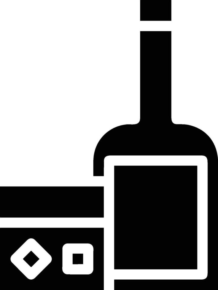 Bottle drink icon symbol vector image. Illustration of the drink water bottle glass design image