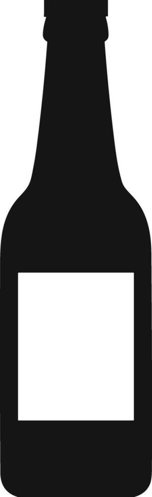 Bottle drink icon symbol vector image. Illustration of the drink water bottle glass design image