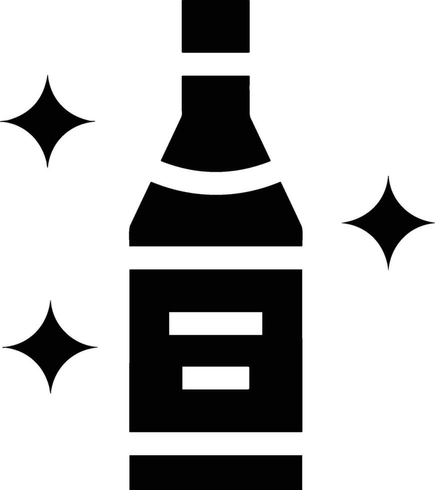 Bottle drink icon symbol vector image. Illustration of the drink water bottle glass design image