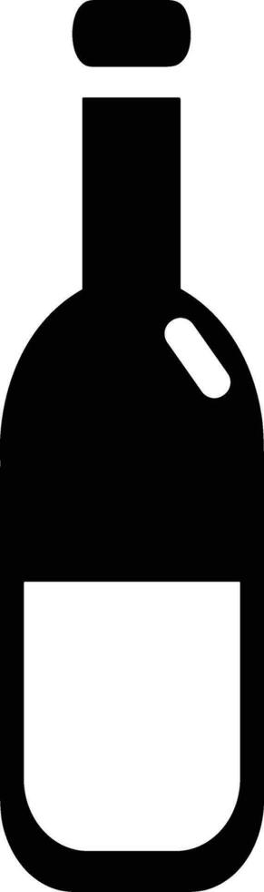 Bottle drink icon symbol vector image. Illustration of the drink water bottle glass design image