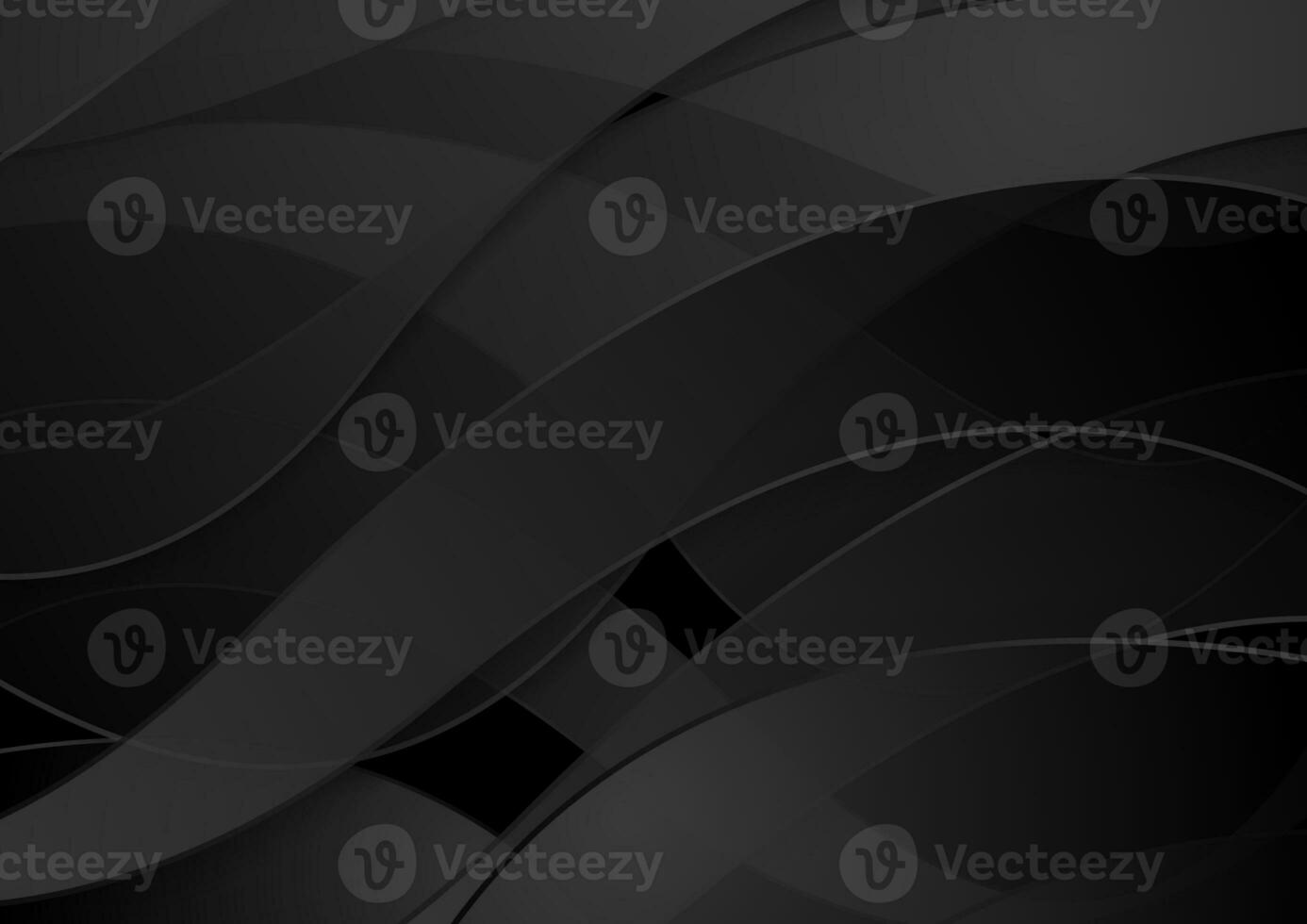 Abstract black waves  background photo