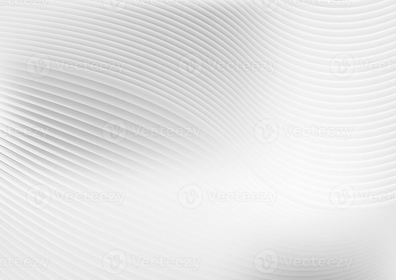 Abstract grey white waves and lines pattern photo