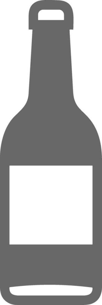 Bottle drink icon symbol vector image. Illustration of the drink water bottle glass design image