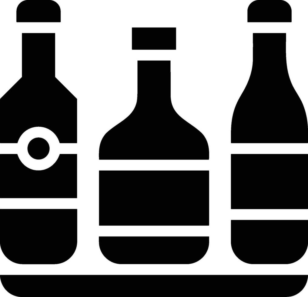 Bottle drink icon symbol vector image. Illustration of the drink water bottle glass design image