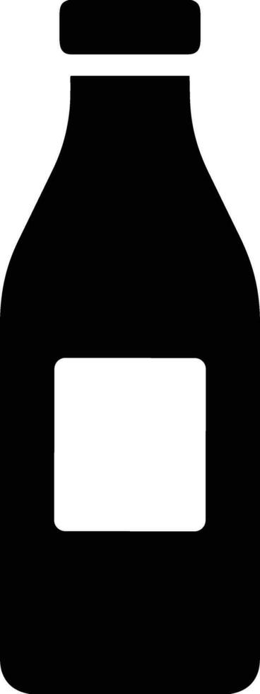 Bottle drink icon symbol vector image. Illustration of the drink water bottle glass design image