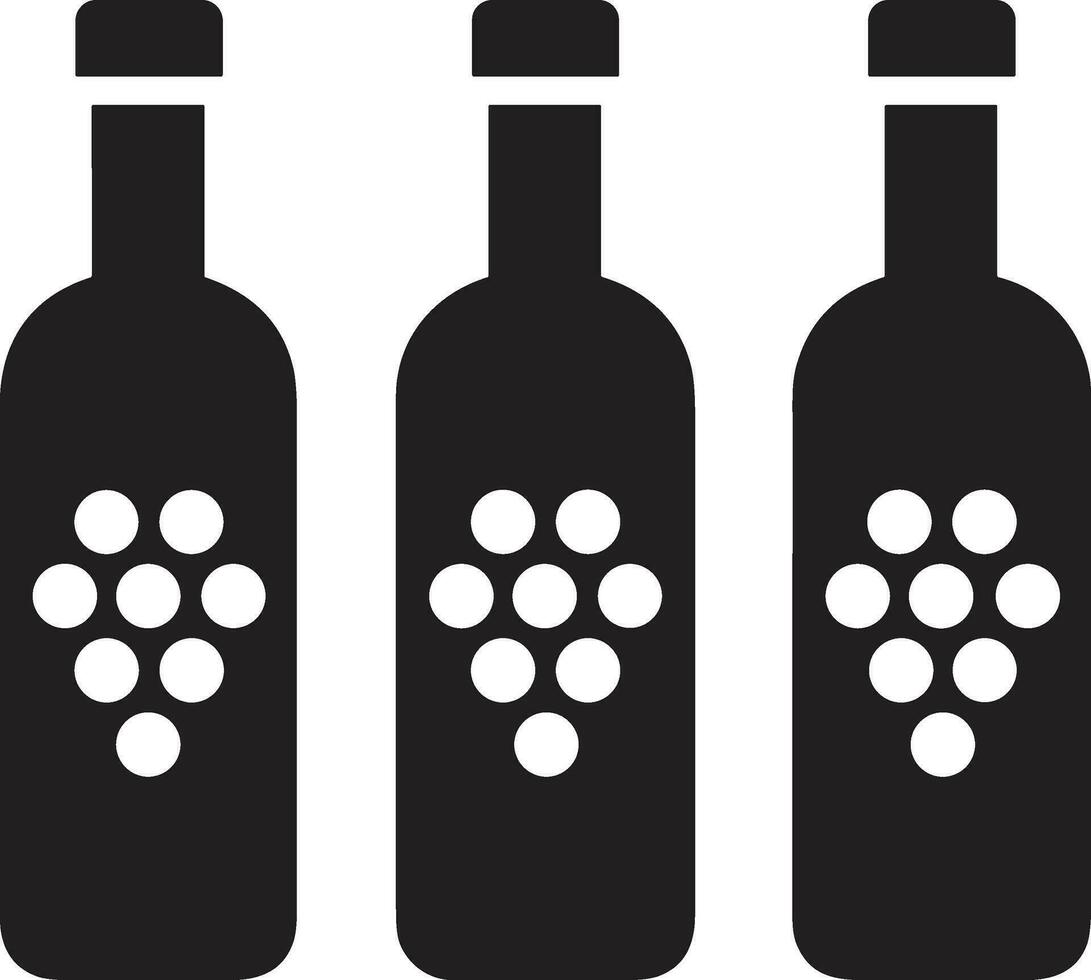 Bottle drink icon symbol vector image. Illustration of the drink water bottle glass design image