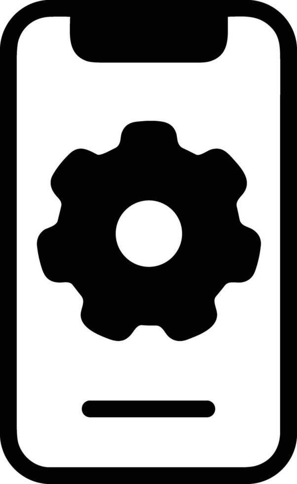 Gear setting symbol icon vector image. Illustration of the industrial wheel mechine mechanism design image