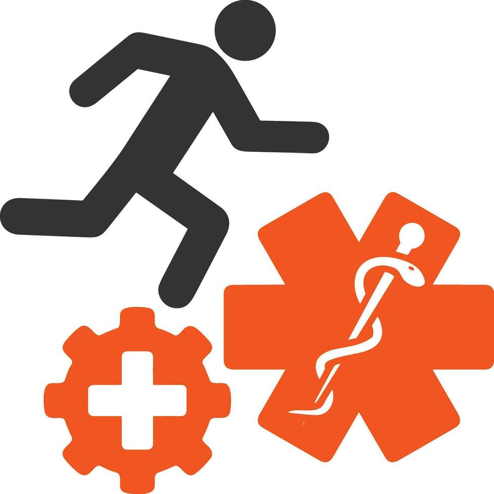 Gear setting symbol icon vector image. Illustration of the industrial wheel mechine mechanism design image