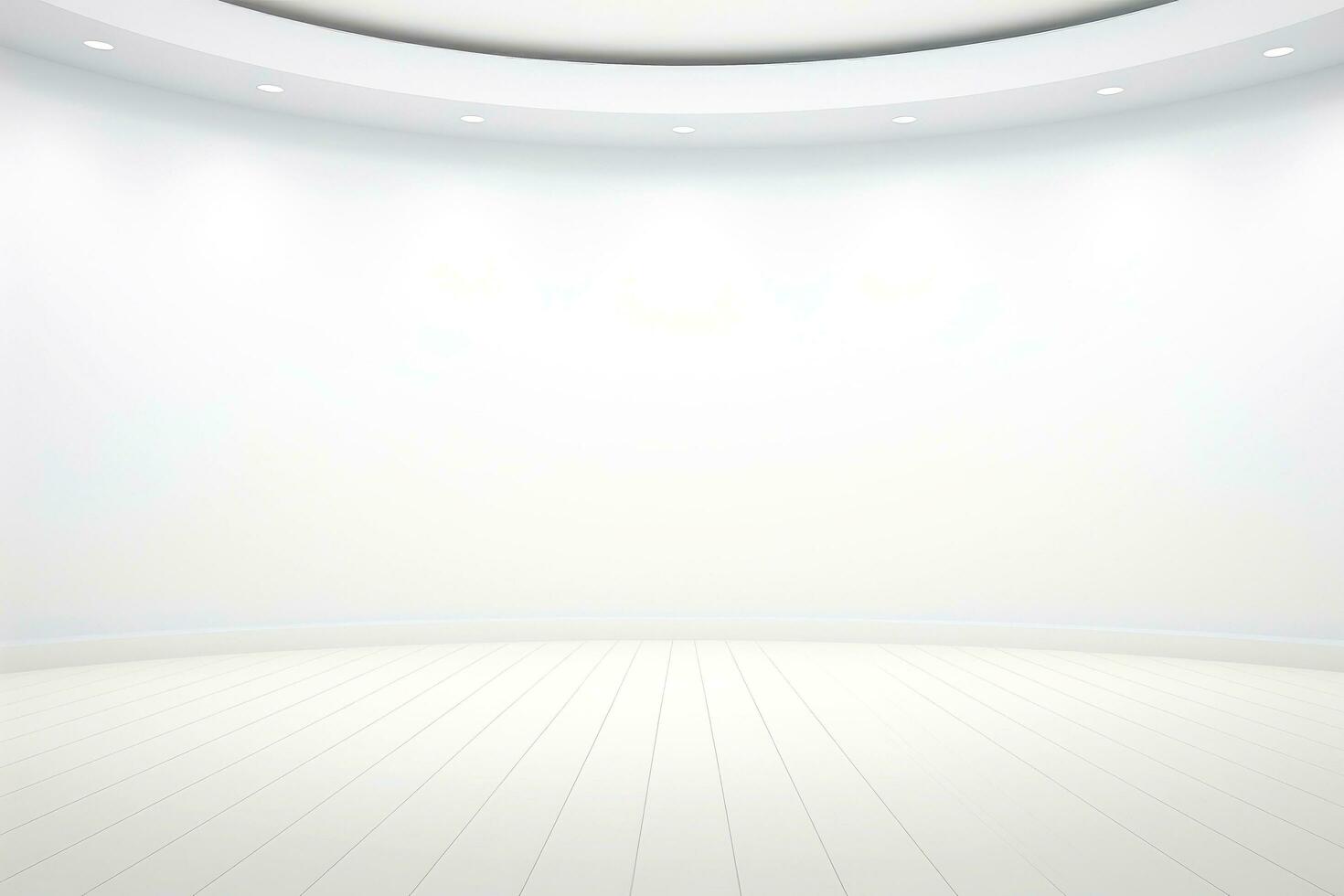 AI generated Abstract futuristic architecture background, Minimal technology white backdrop, Generative AI photo