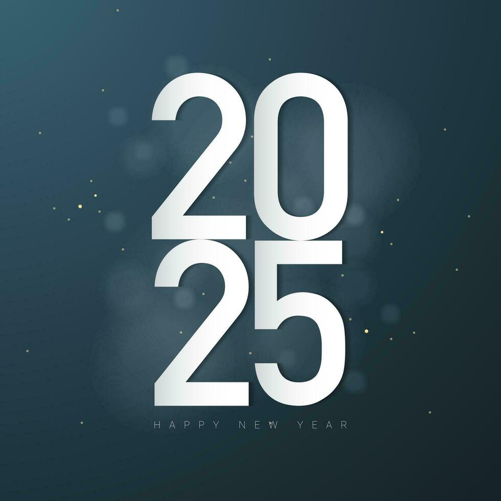 2025 contento nuevo año antecedentes diseño. 34771405 Vector en Vecteezy