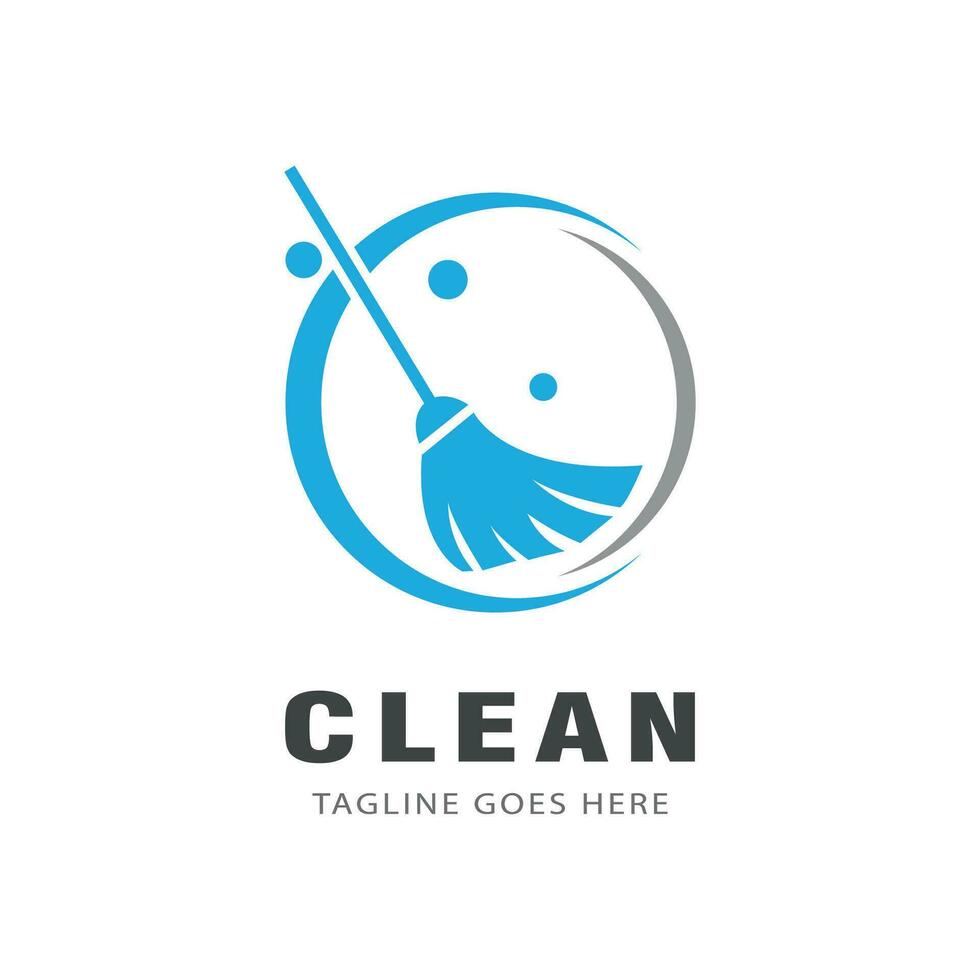 limpieza logo modelo vector símbolo naturaleza