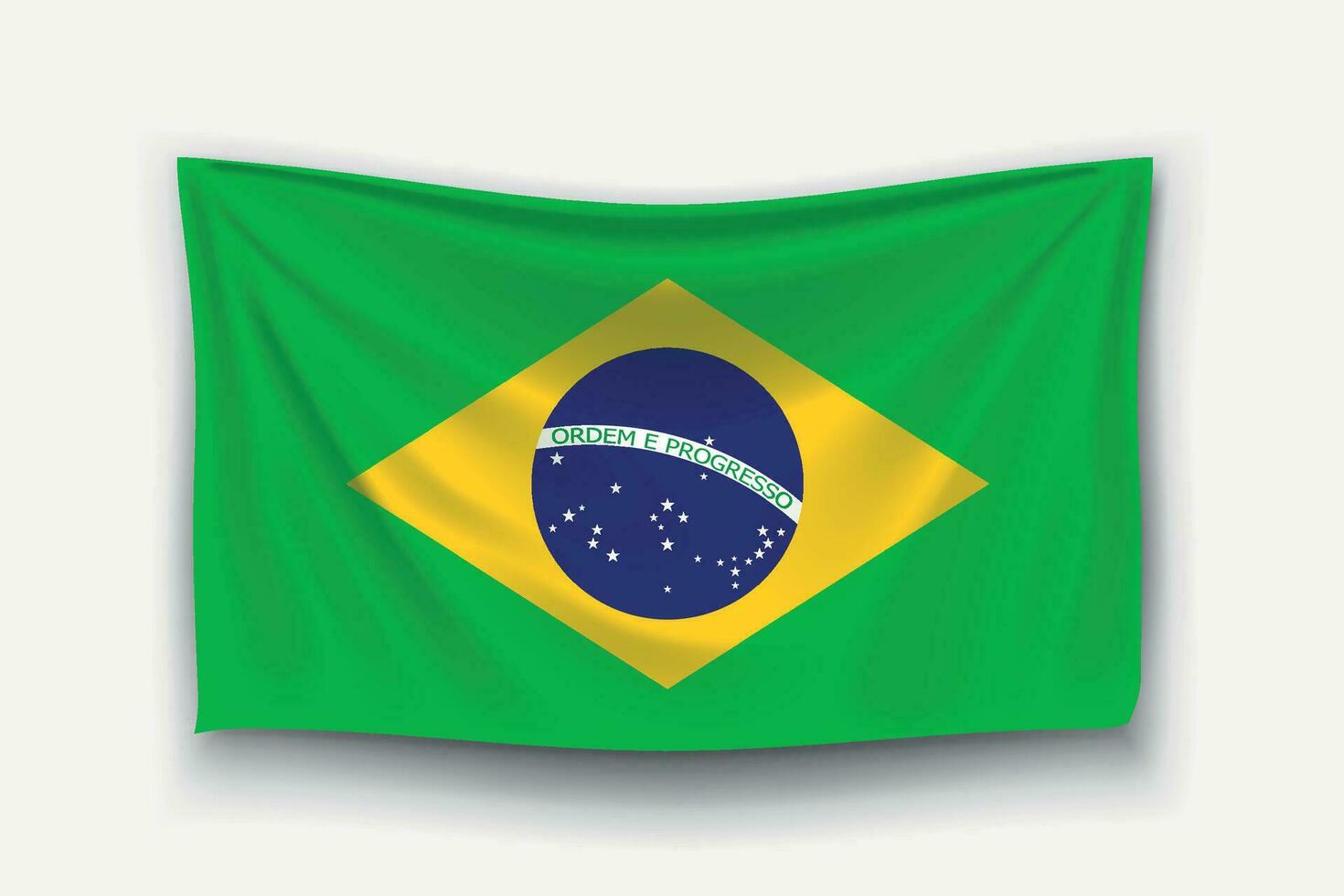 flag of brazil vector