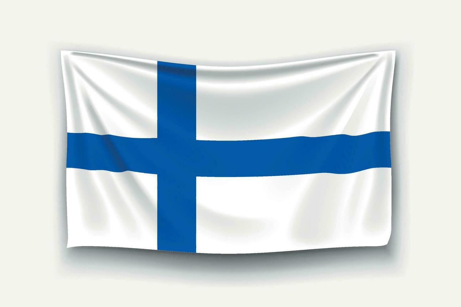 flag of finland vector