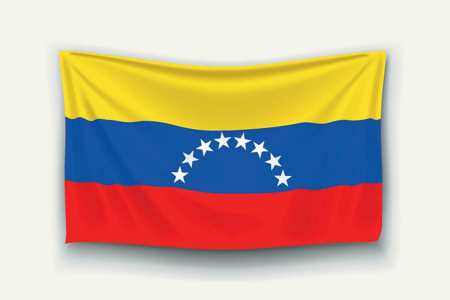 flag of venezuela vector