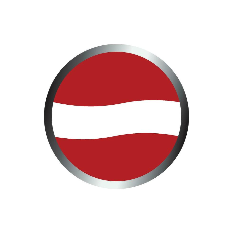 icono de la bandera de letonia vector