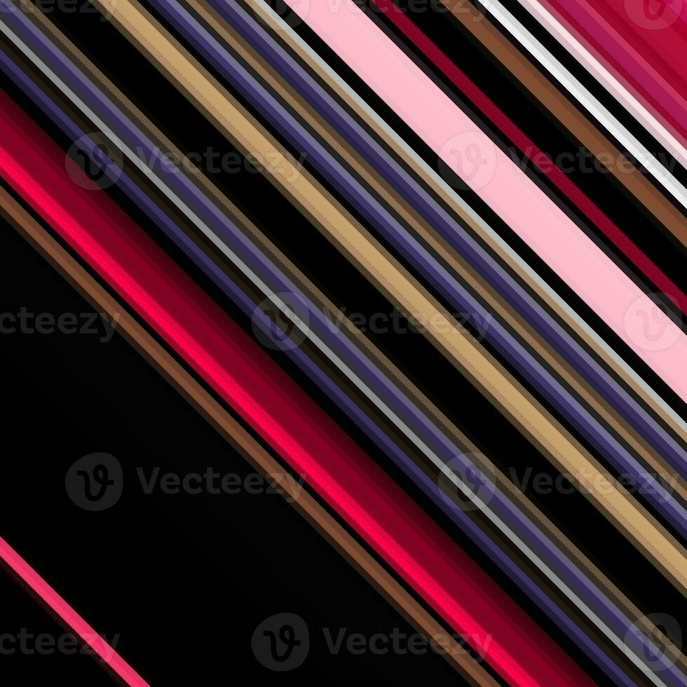 Colorful stripe abstract background. Motion effect. Colored fiber texture backdrop and banner. Multi color gradient pattern and textured wallpaper. photo