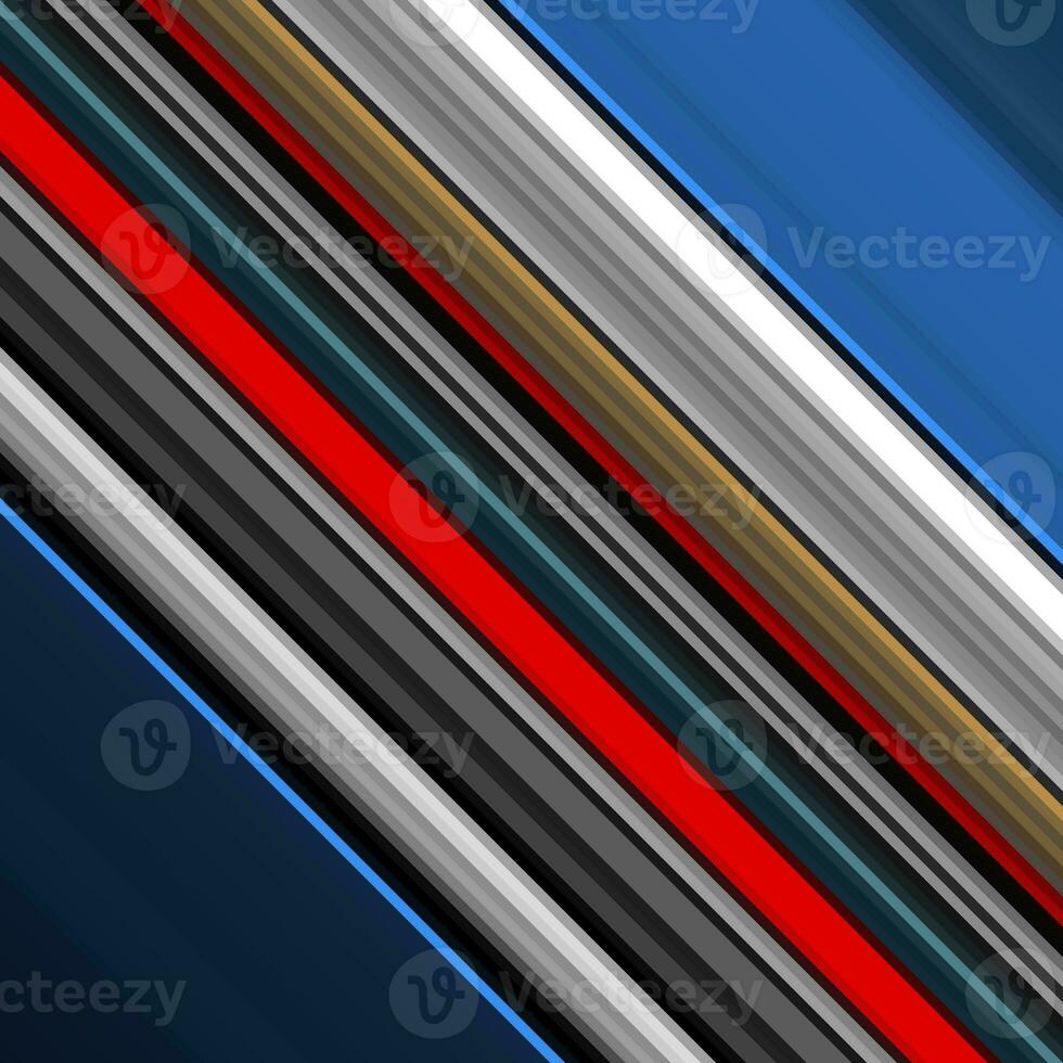 Colorful stripe abstract background. Motion effect. Colored fiber texture backdrop and banner. Multi color gradient pattern and textured wallpaper. photo