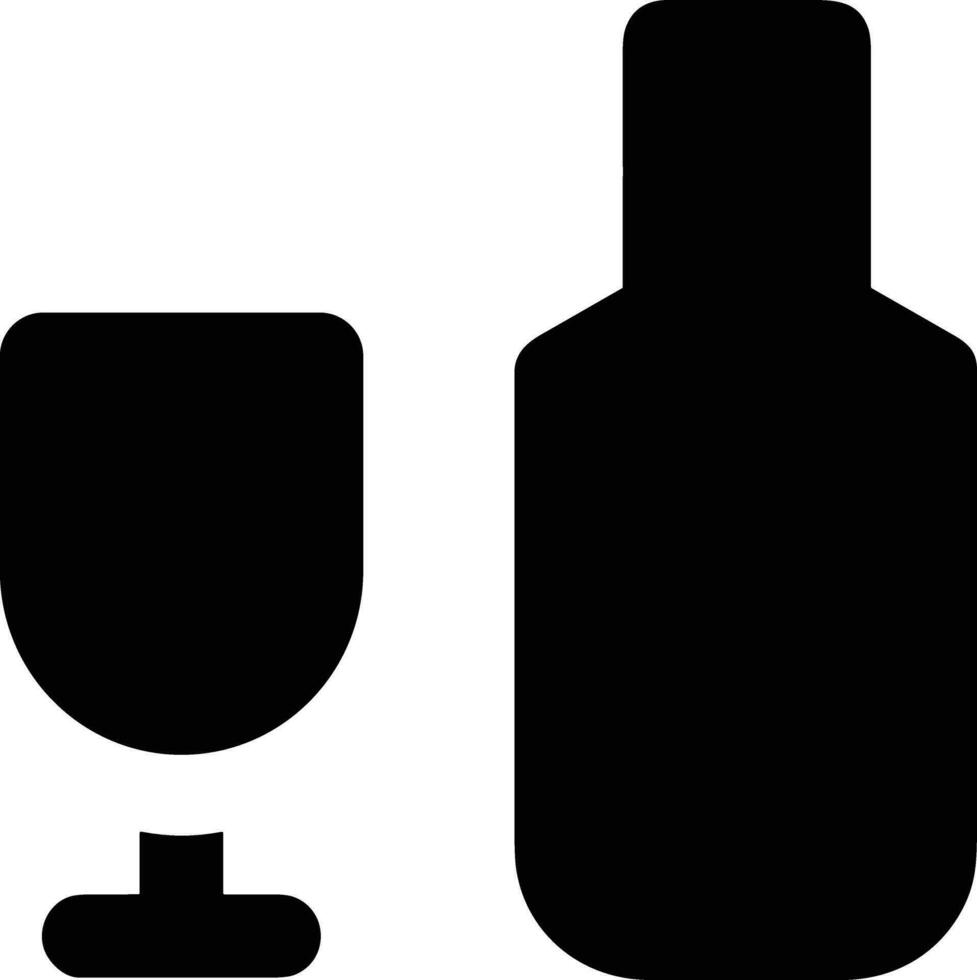 Bottle drink icon symbol vector image. Illustration of the drink water bottle glass design image