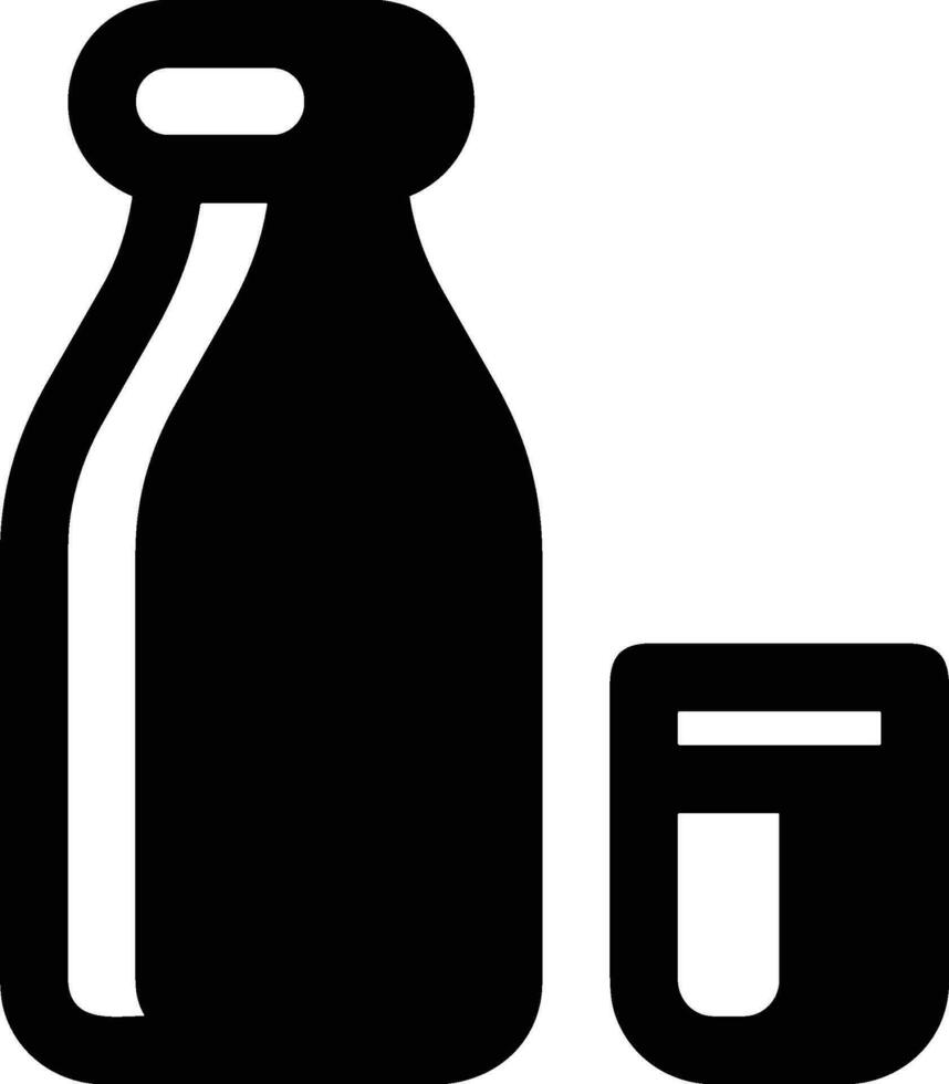 Bottle drink icon symbol vector image. Illustration of the drink water bottle glass design image