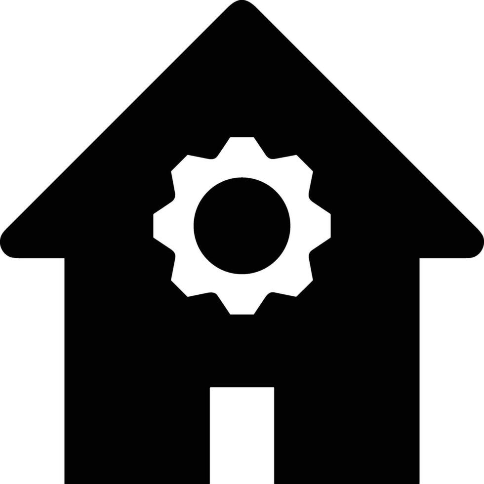 Gear setting symbol icon vector image. Illustration of the industrial wheel mechine mechanism design image