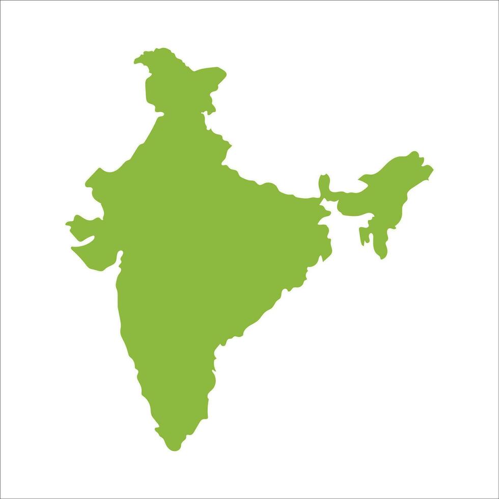 vector de mapa de la india