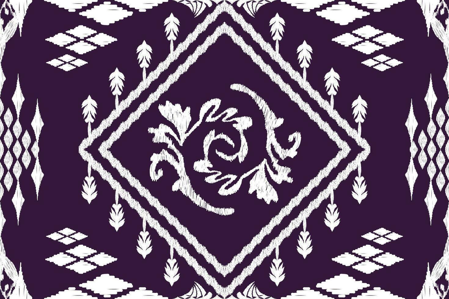 ikat étnico azteca bordado estilo.figura geométrico oriental tradicional Arte patrón de diseño para ikat fondo,fondo de pantalla,moda,ropa,envoltura,tela,elemento,pareo,gráfico,vector ilustración. vector