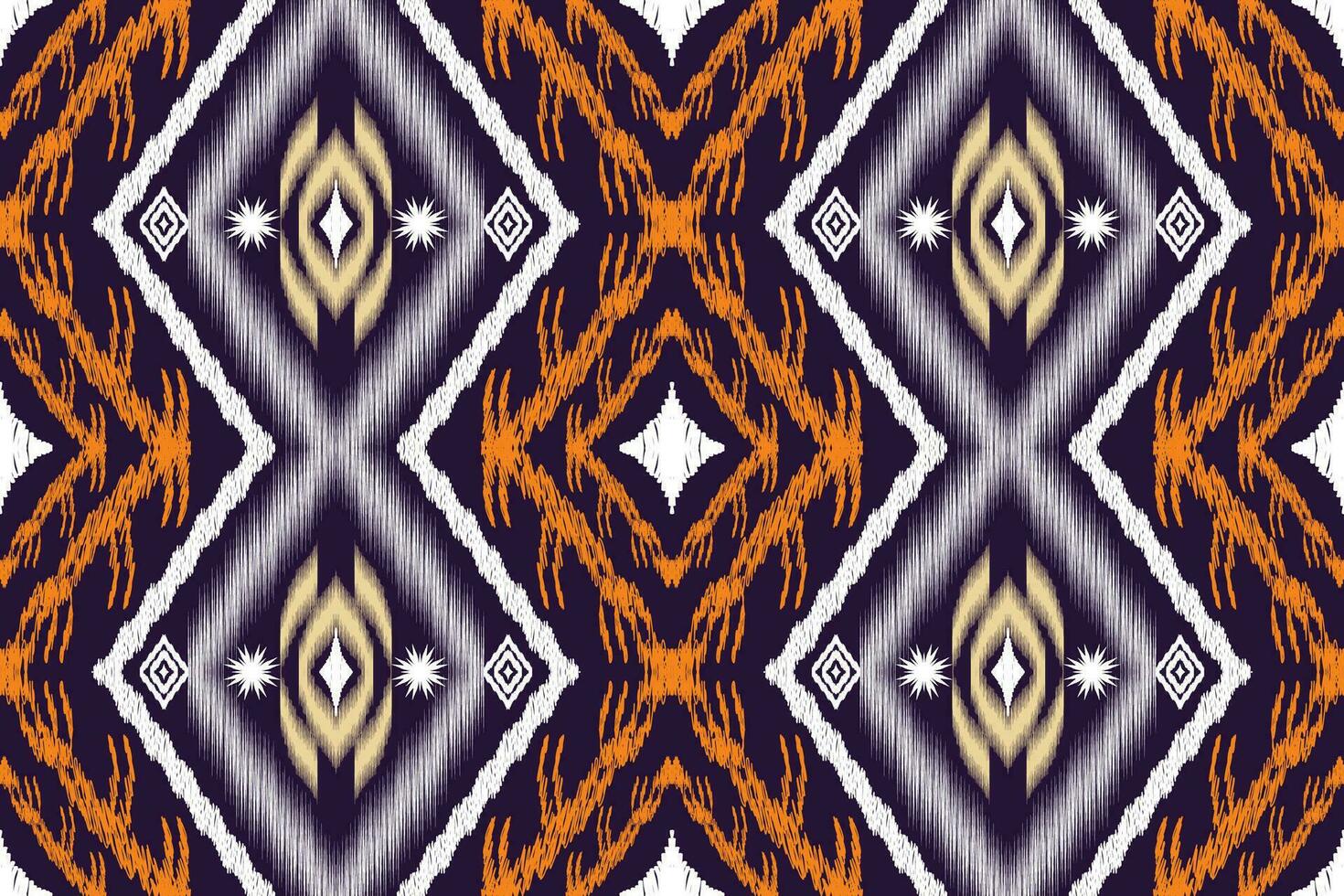 ikat étnico azteca bordado estilo.figura geométrico oriental tradicional Arte patrón de diseño para ikat fondo,fondo de pantalla,moda,ropa,envoltura,tela,elemento,pareo,gráfico,vector ilustración. vector