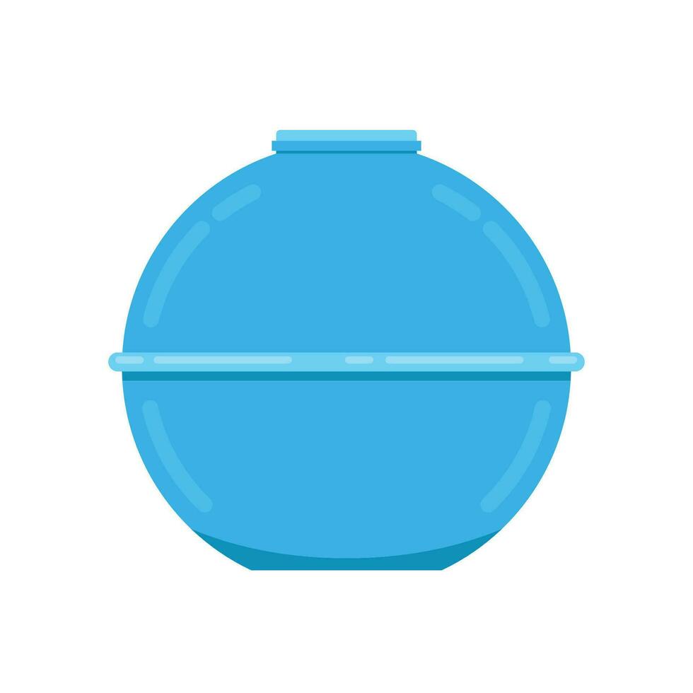 Water tank vector. wallpaper. water tank on white background. vector