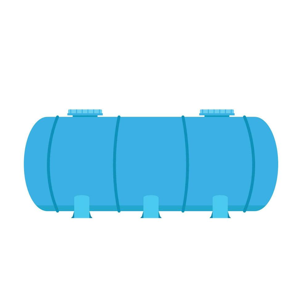 Water tank vector. wallpaper. water tank on white background. vector