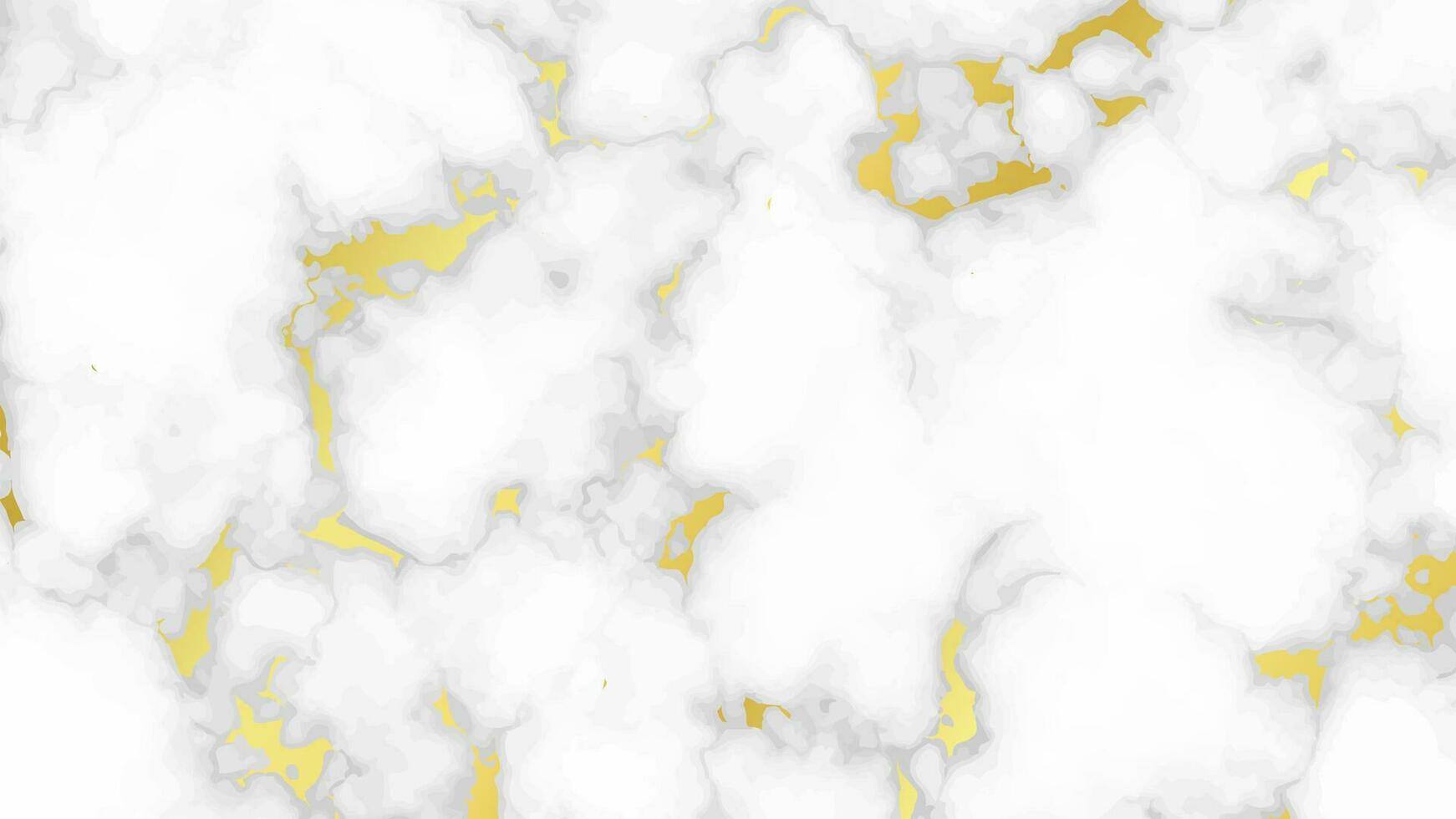 Gold marble texture background vector