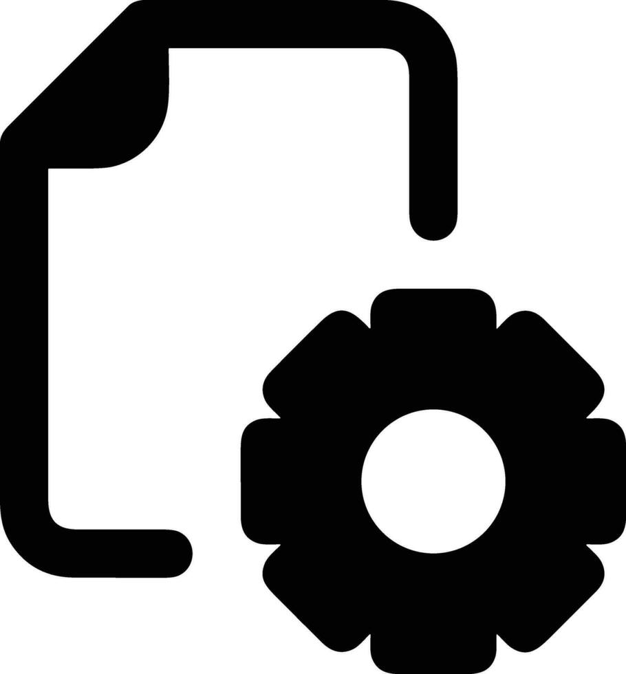 Gear setting symbol icon vector image. Illustration of the industrial wheel mechine mechanism design image