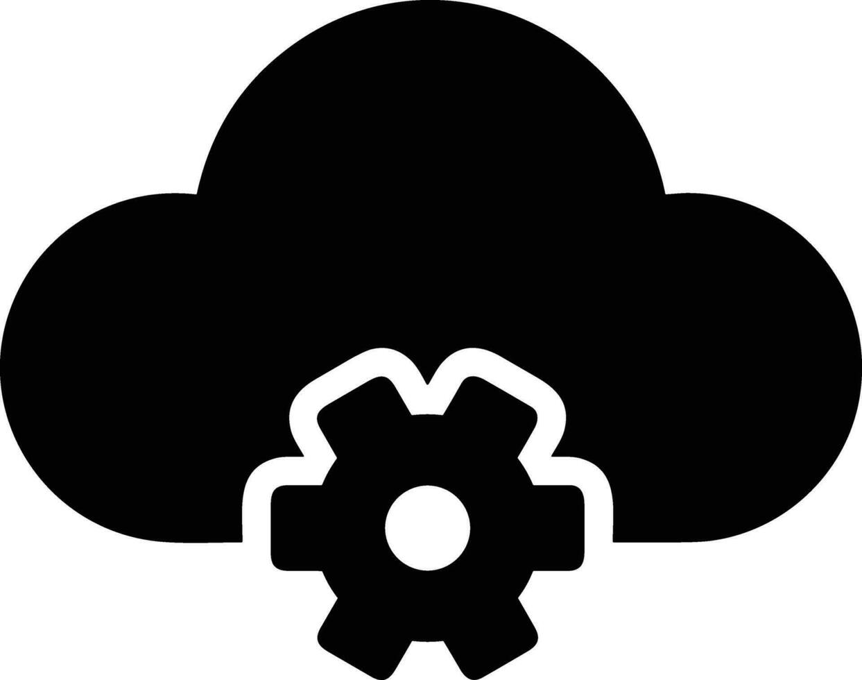 Gear setting symbol icon vector image. Illustration of the industrial wheel mechine mechanism design image