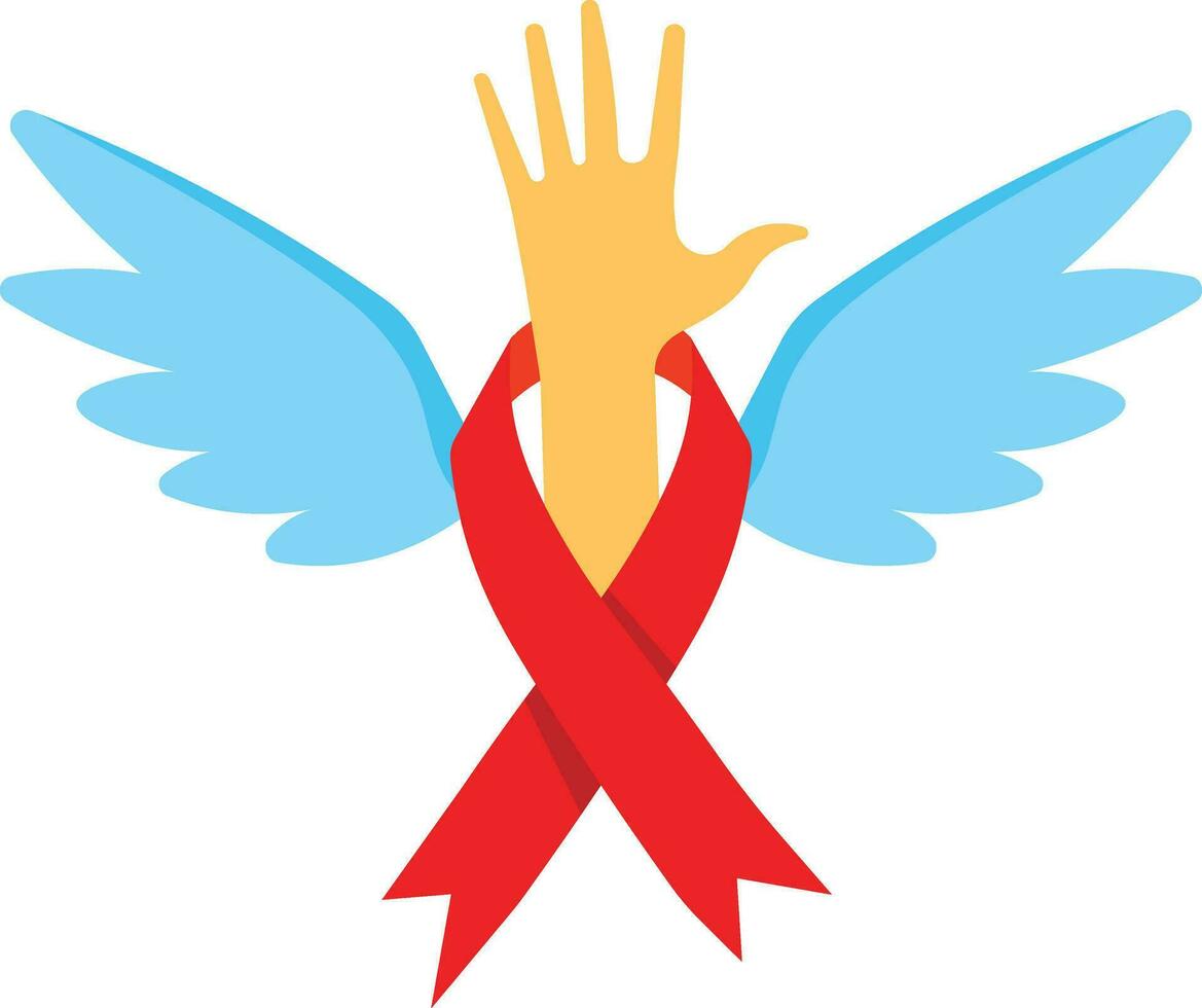 Help AIDS and HIV People Icon vector