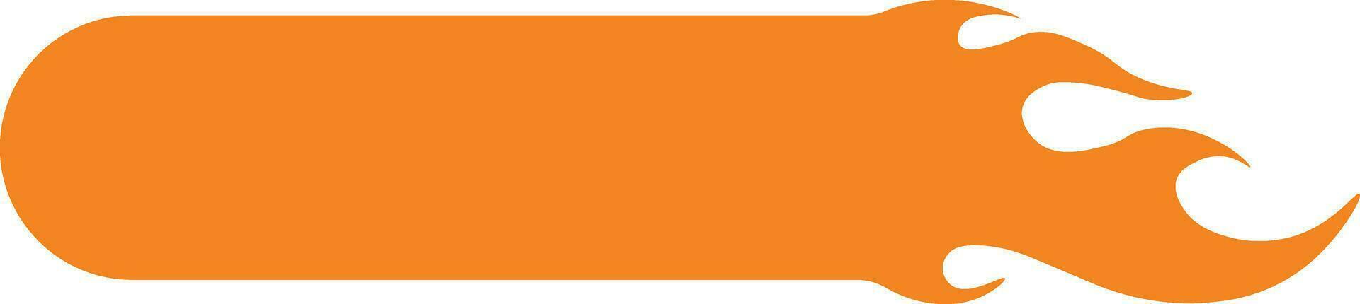 Fire Text Box Icon vector