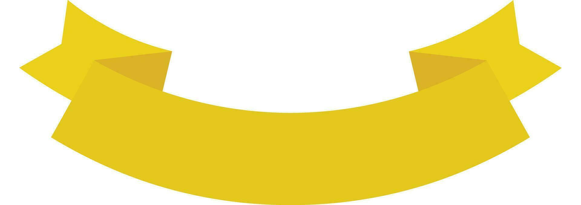 Gold Word Ribbon with Star Banner vector