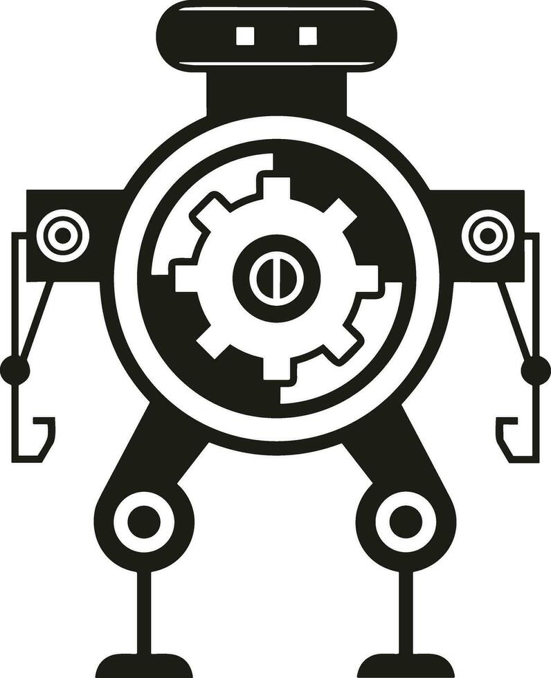 engranaje ajuste símbolo icono vector imagen. ilustración de el industrial rueda máquina mecanismo diseño imagen