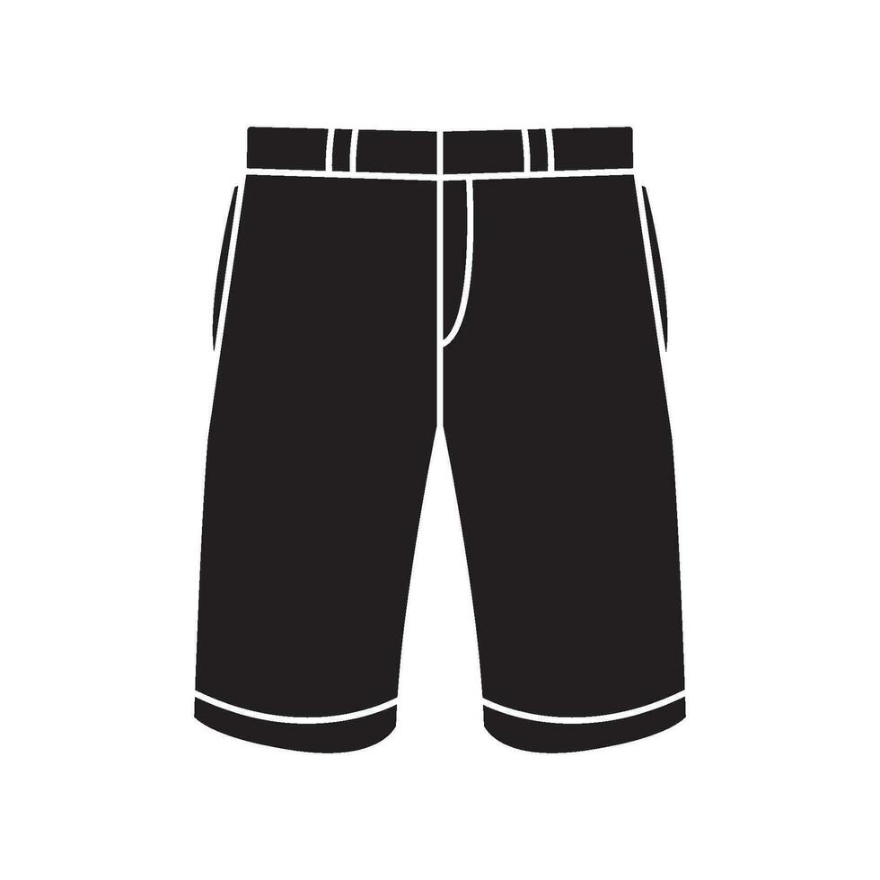 shorts icon vector