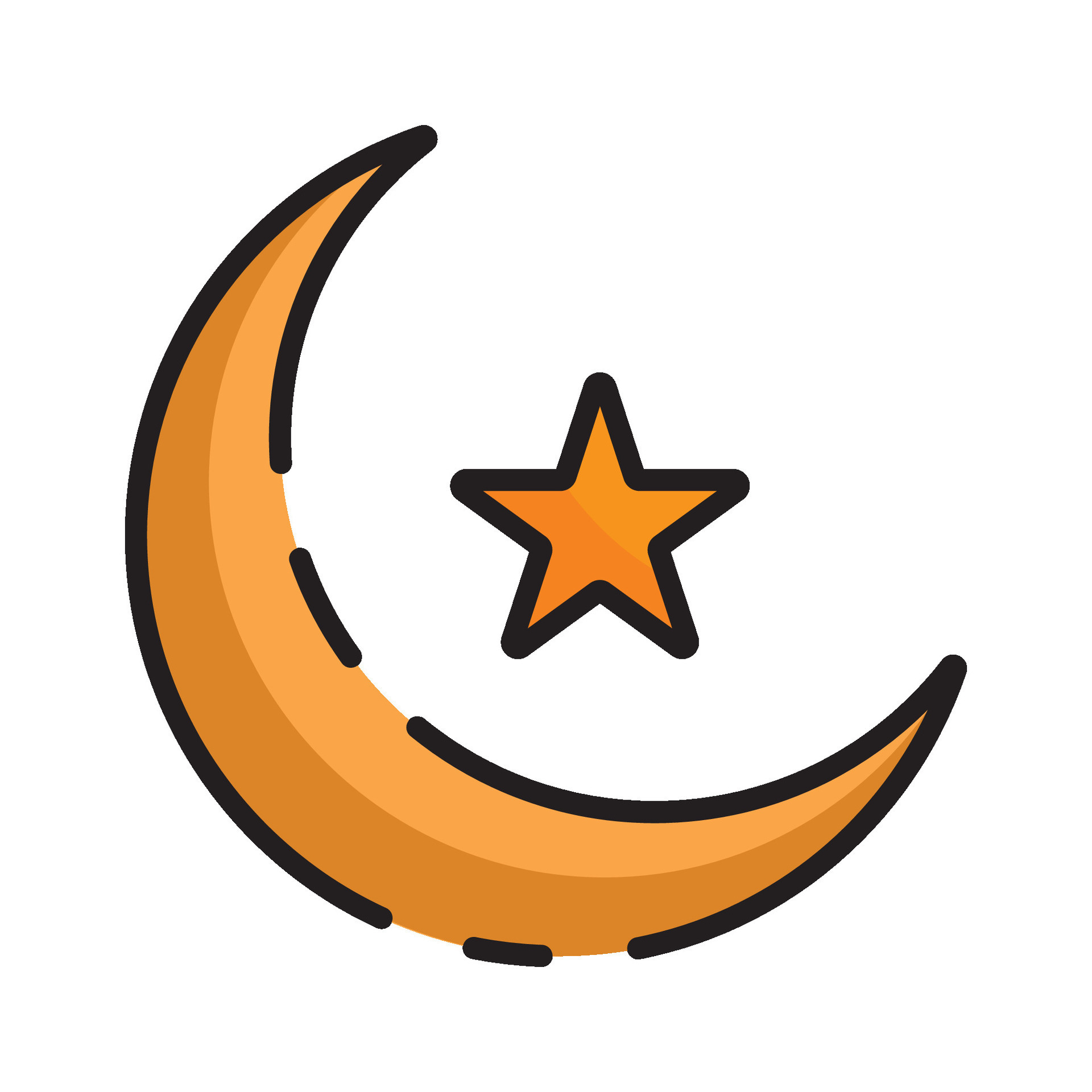 Islamic icon vector 34779214 Vector Art at Vecteezy