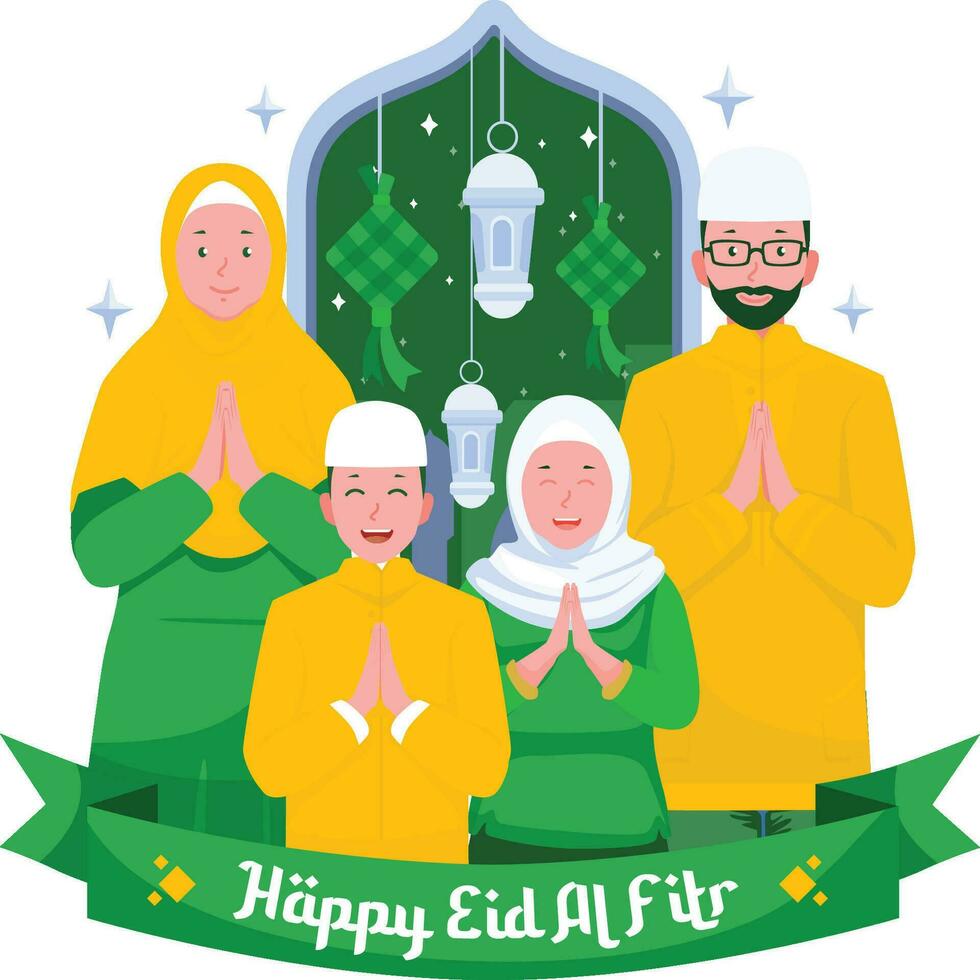 Happy Eid Al Iftar vector
